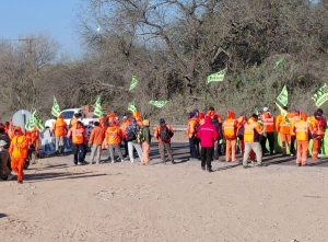 La resistencia obrera fue clave en la reactivación de la obra de la Ruta 34