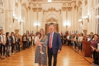 El Gobernador y Tulia Snopek homenajearon a las madres en el Sal&oacute;n de la Bandera