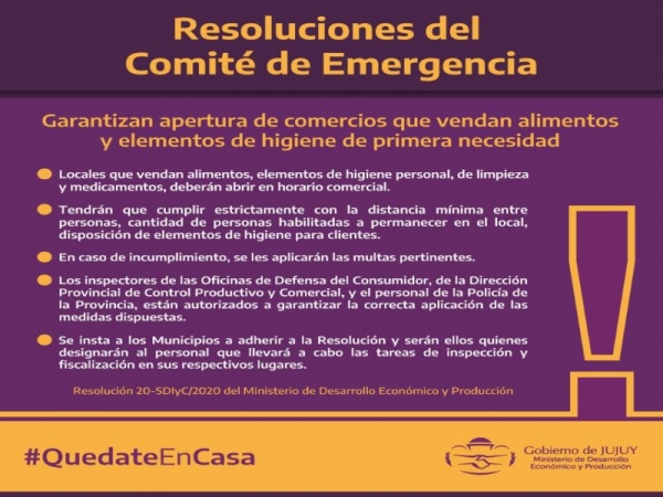 Garantizan la apertura de comercios