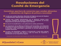 Garantizan la apertura de comercios