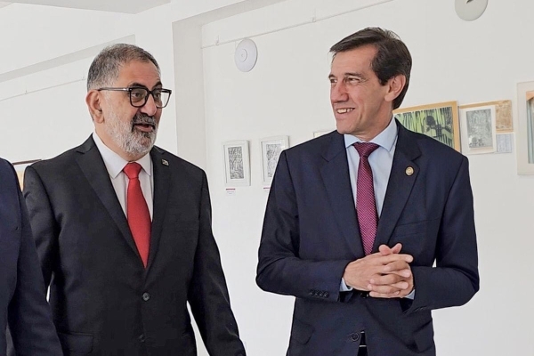El Gobernador Sadir asisti&oacute; a la ceremonia de toma de posesi&oacute;n del intendente Ra&uacute;l Jorge