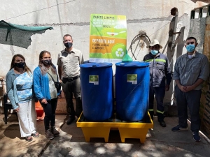 Instalaron Puntos Limpios para la recolecci&oacute;n de Aceites Vegetales Usados