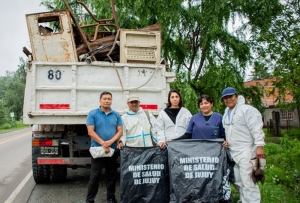Operativo sanitario de descacharrado en el Gran Jujuy