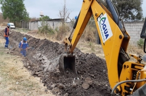 Nueva obra de agua y cloacas para Alto Comedero