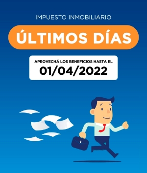 Se extendi&oacute; hasta el 1 de abril el Vencimiento de Impuesto Inmobiliario
