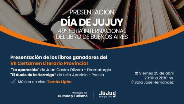 Jujuy estar&aacute; presente en la 49&deg; Feria Internacional del Libro en Buenos Aires