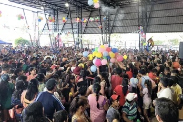 Gran &Eacute;xito en el Primer Carnaval de las Infancias