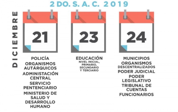 EL S&Aacute;BADO 21 INICIA EL PAGO DEL AGUINALDO