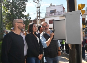 Nueva esquina semaforizada en el barrio Chijra