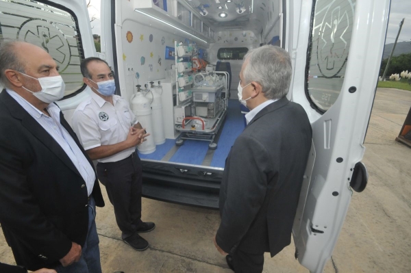 Jujuy suma una nueva ambulancia de alta complejidad neonatal