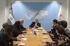 Morales inici&oacute; una visita oficial a la Uni&oacute;n Europea