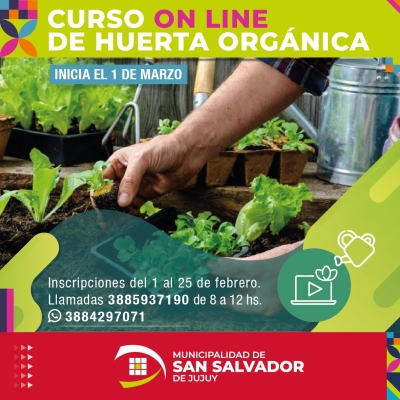 Curso on line de huerta org&aacute;nica