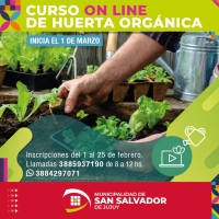 Curso on line de huerta org&aacute;nica