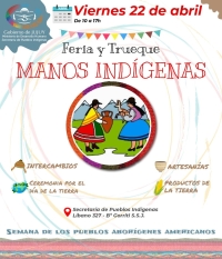 Se realiza la "Feria y Trueque Manos Ind&iacute;genas"