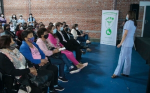 Dictaron charla para prevenir la diabetes