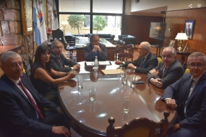 El vicegobernador recibi&oacute; Plan de Auditor&iacute;a 2025