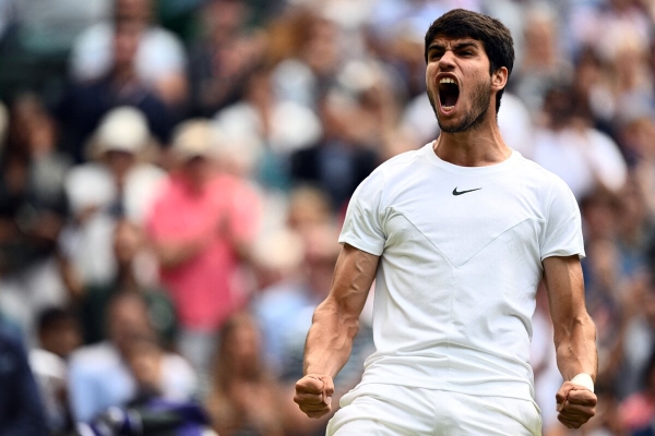 Wimbledon: Alcaraz venci&oacute; al dinamarqu&eacute;s Rune y es semifinalista