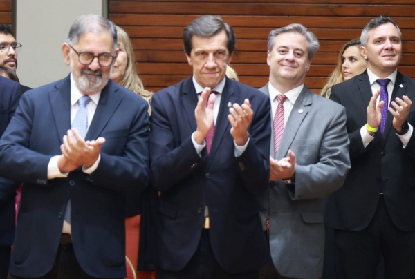 Sadir asisti&oacute; al juramento de los nuevos diputados