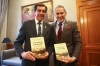 Sadir recibi&oacute; a autor de destacada obra sobre la historia del ferrocarril