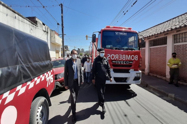 Inter&eacute;s Municipal por 100 a&ntilde;os del Cuerpo de Bomberos