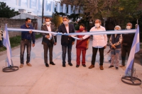 Inauguraron pavimento mixto en barrio Los Perales