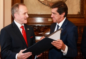 Sadir recibió al embajador de Estados Unidos en Argentina