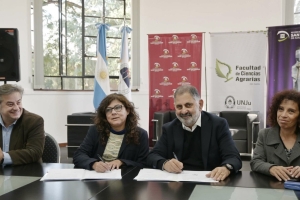 Municipio y Facultad de Ciencias Agrarias renovaron acciones de investigaci&oacute;n y formaci&oacute;n acad&eacute;mica