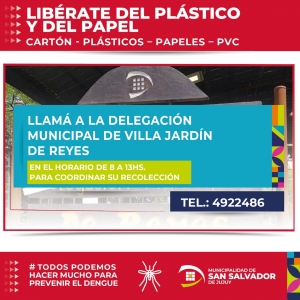 Liberate del pl&aacute;stico y del papel