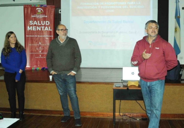 Salud mental: iniciaron formaci&oacute;n de promotores en prevenci&oacute;n del suicidio