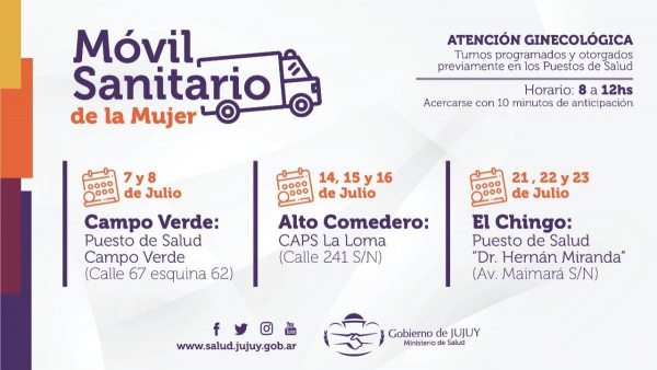 M&oacute;vil Sanitario brindar&aacute; atenci&oacute;n ginecol&oacute;gica en San Salvador
