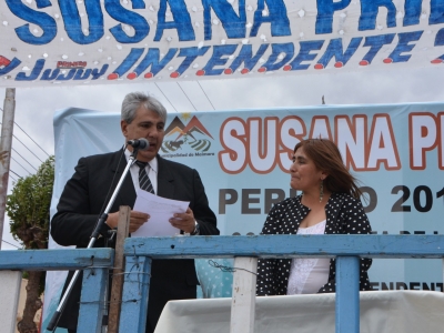 Asumi&oacute; la primera intendenta de Maimar&aacute;, Susana Prieto