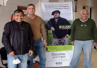 Entrega de kits de bioseguridad a trabajadores rurales