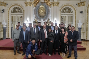 Haquim y Manzur abordaron proyectos y obras para comunidades juje&ntilde;as