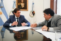 Sadir recibi&oacute; al Intendente de Monterrico para avanzar en obras clave para la ciudad